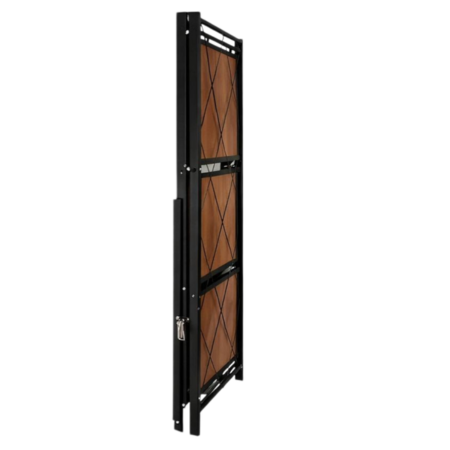 ESTANTES X 4 PLEGABLE HIERRO / MADERA  A13-408H PX